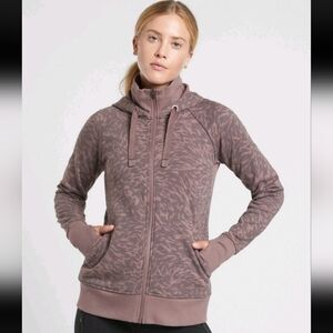 🌼Athleta Triumph Hoodie In Smoked Almond